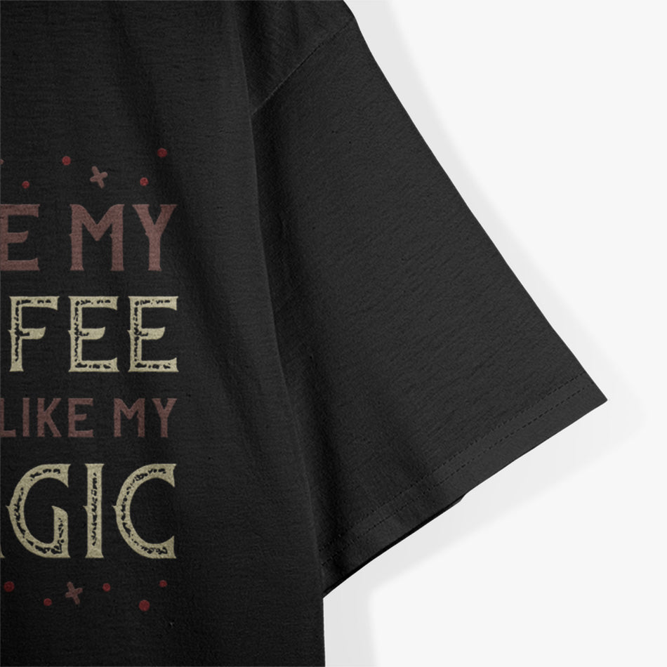 I Like My Coffee How I Like My Magic Creepy Baphomet T-Shirt