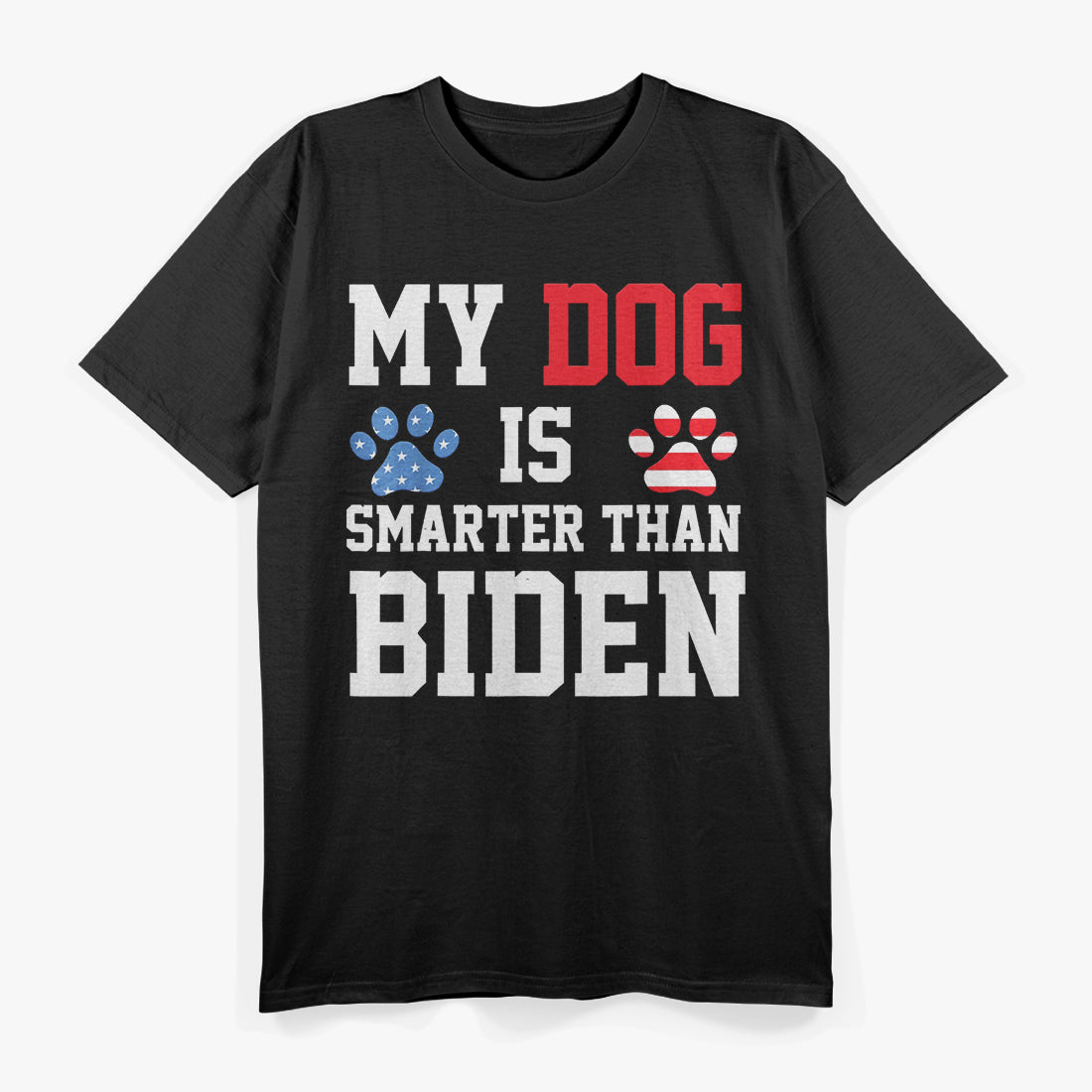 My Dog Is Smarter Than Your President – Anti-Biden T-Shirt