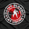 Give Blood, Play Hockey T-Shirt