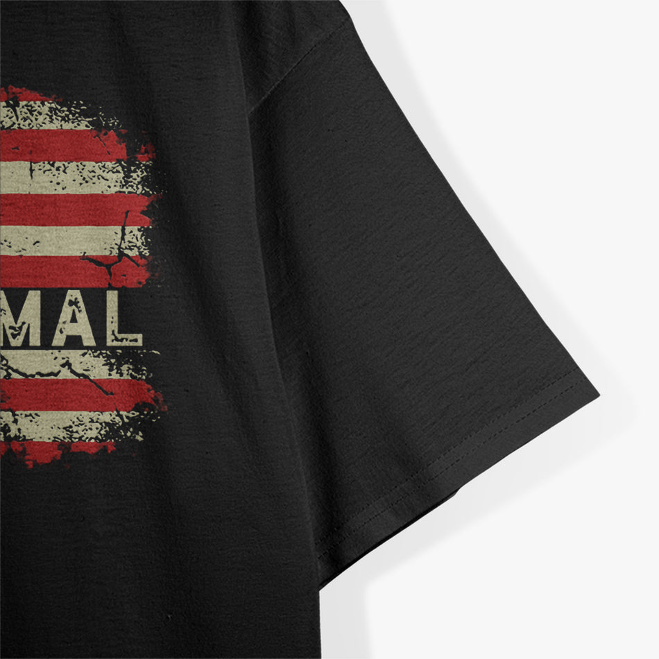 Team Normal: Proud American Flag T-Shirt