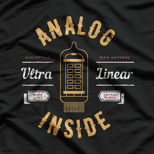 Analog Vintage Audiophile T-Shirt