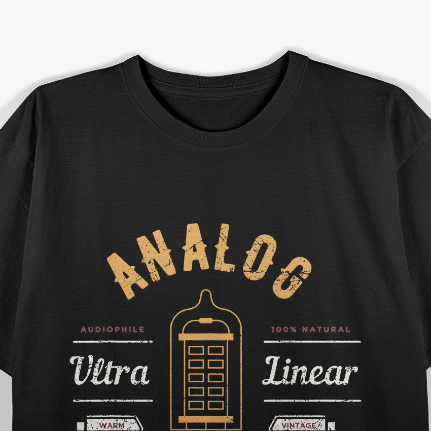 Analog Vintage Audiophile T-Shirt