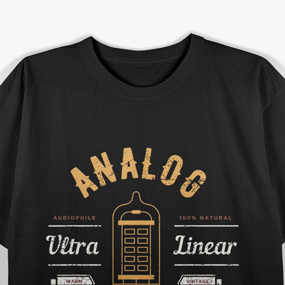 Analog Vintage Audiophile T-Shirt