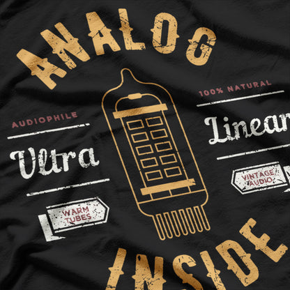 Analog Vintage Audiophile T-Shirt