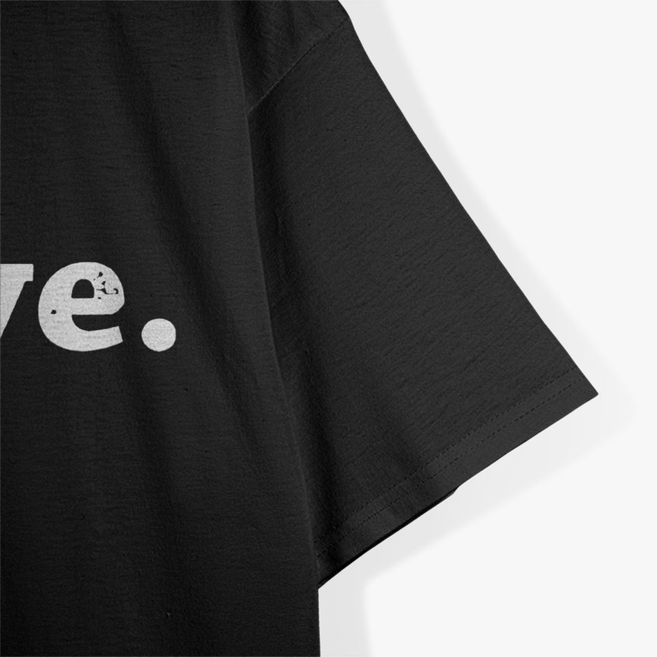 Believe in Jesus Cross Faith Bible Quote Christian T-Shirt