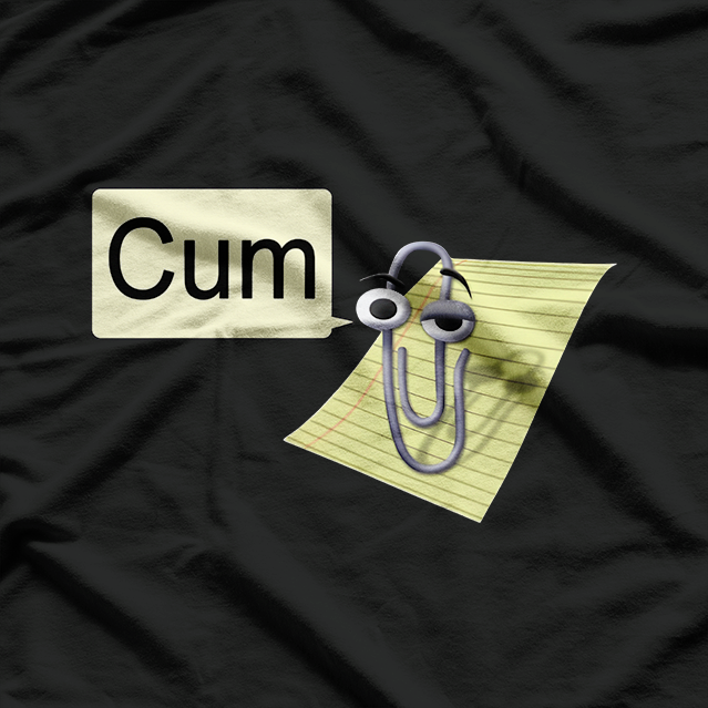 Clippy Cum T-Shirt