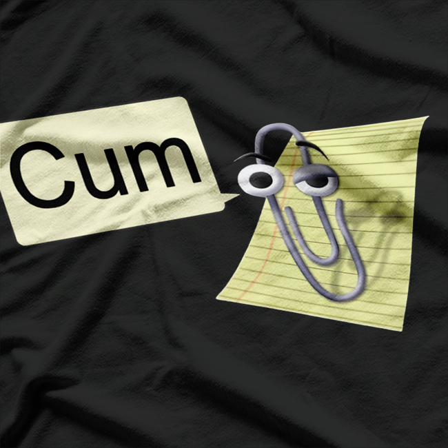 Clippy Cum T-Shirt