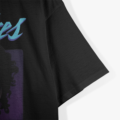 Purple Comedy Legend – Inspired Retro Graphic T-Shirt