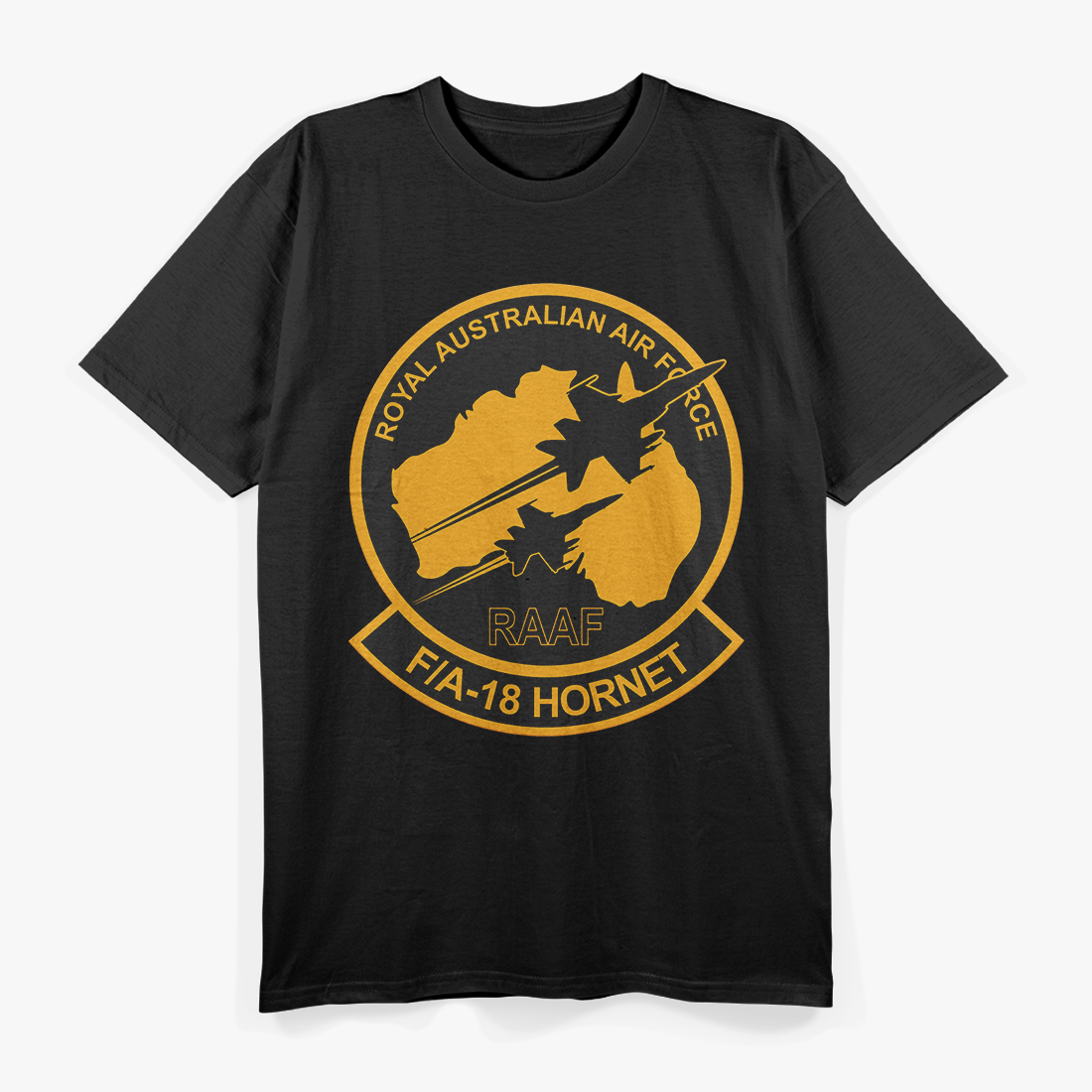 FA-18 Jet Fighter Inspired Royal Australian Air Force Tribute T-Shirt