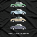 Figaro and the Four Season Car Collection T-Shirt