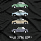 Figaro and the Four Season Car Collection T-Shirt