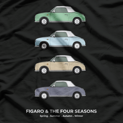 Figaro and the Four Season Car Collection T-Shirt