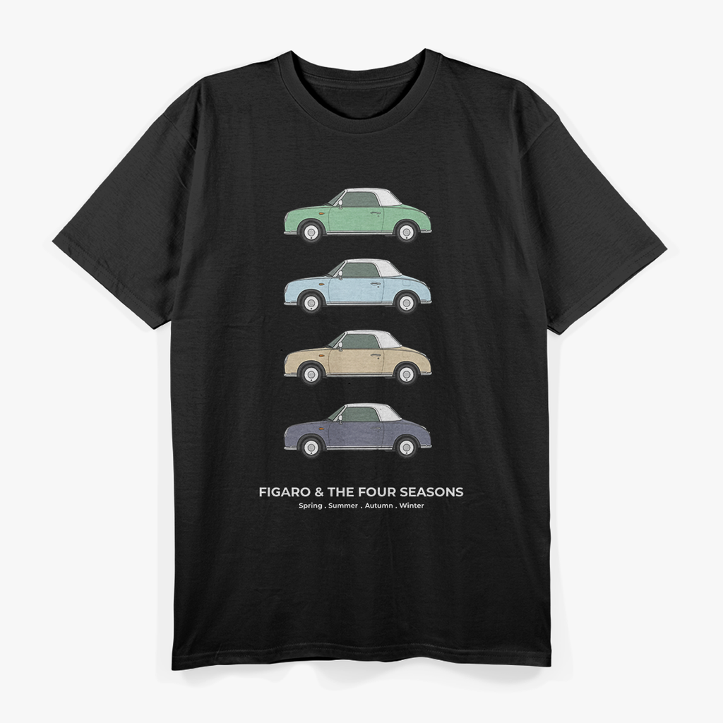 Figaro and the Four Season Car Collection T-Shirt
