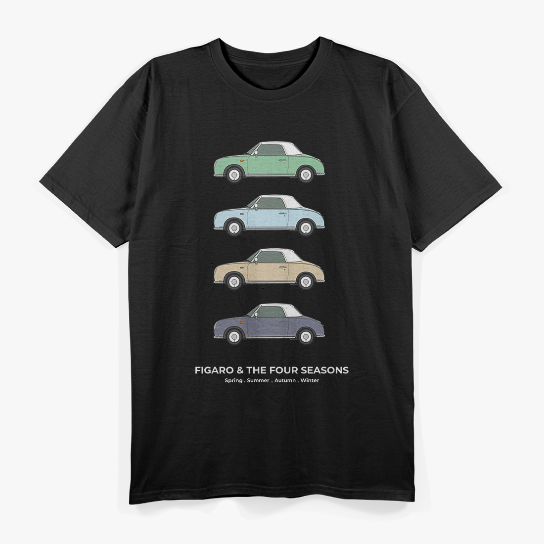 Figaro and the Four Season Car Collection T-Shirt