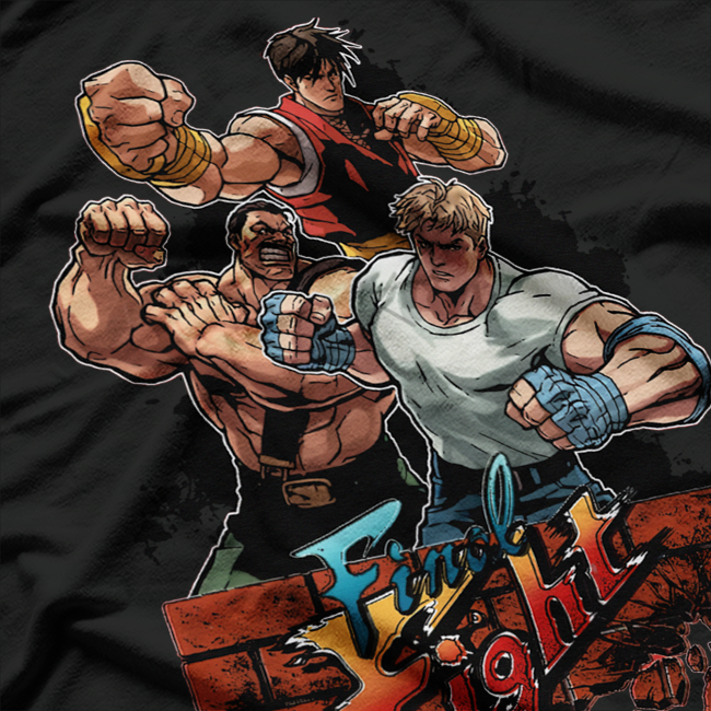 Final Fight – Retro Arcade Beat ‘Em Up Gaming T-Shirt
