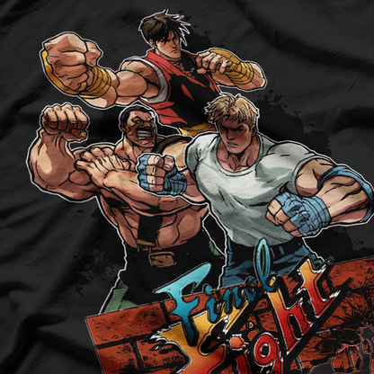 Final Fight – Retro Arcade Beat ‘Em Up Gaming T-Shirt