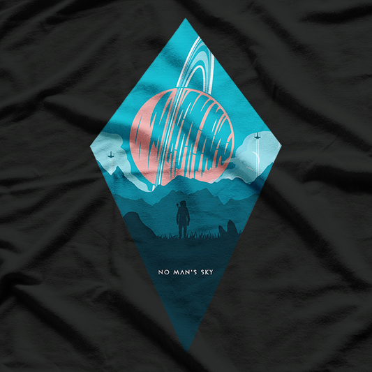 Retro Sci-Fi Explorer – Vaporwave Space Adventure Graphic Love T-Shirt