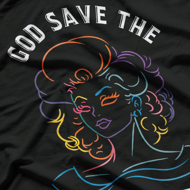 Groovy Drag Queen  Funny Pride Celebration Graphic T-Shirt