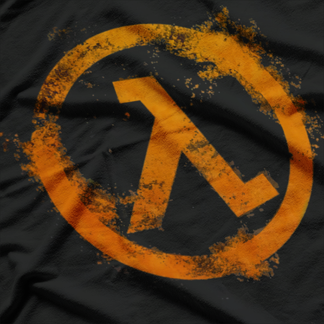 Half Life Art Work Retro Vintage T-Shirt