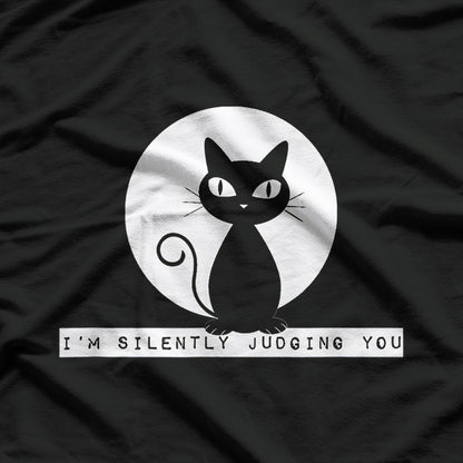 Silently Judging You: Hilarious Cat Stare Meme T-Shirt