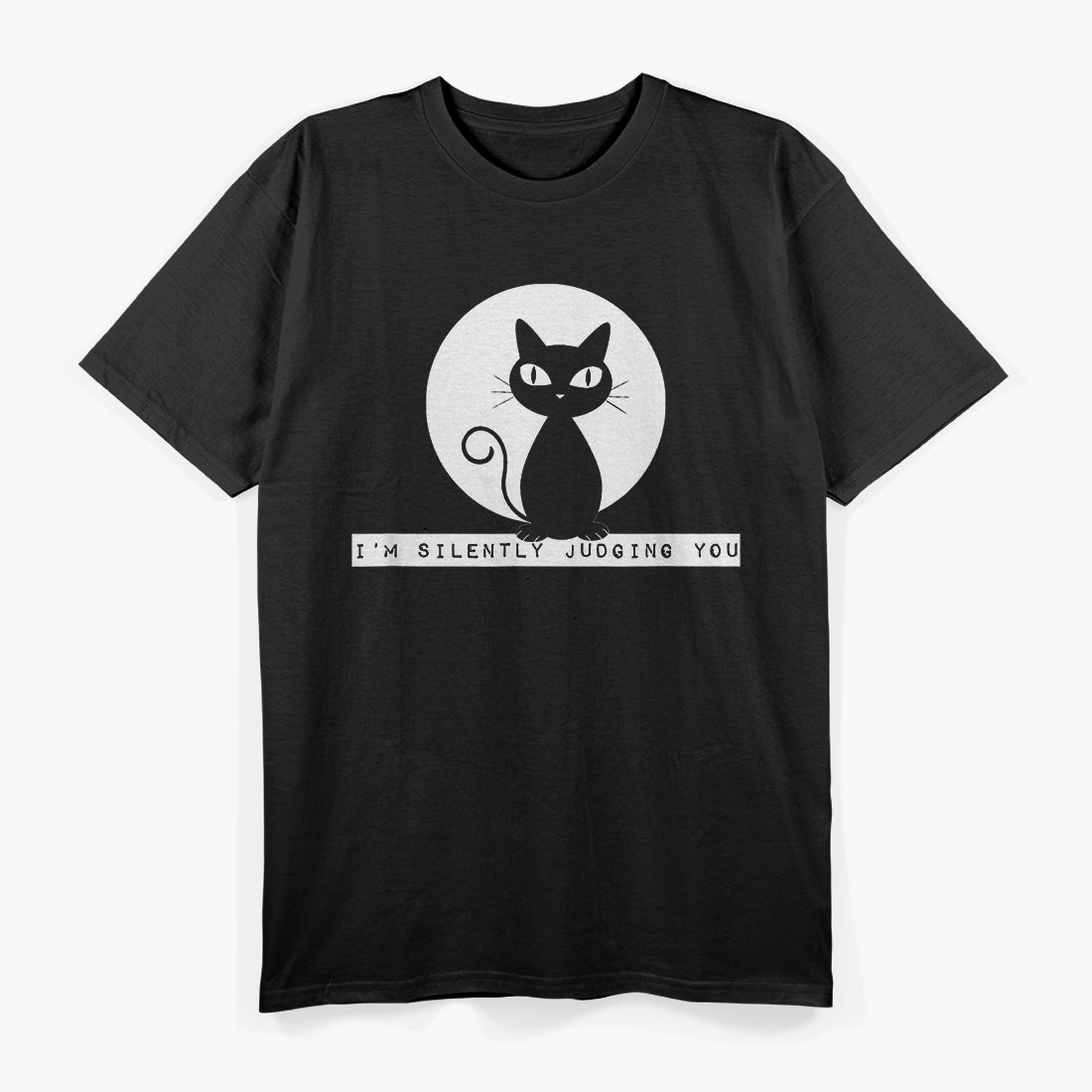 Silently Judging You: Hilarious Cat Stare Meme T-Shirt