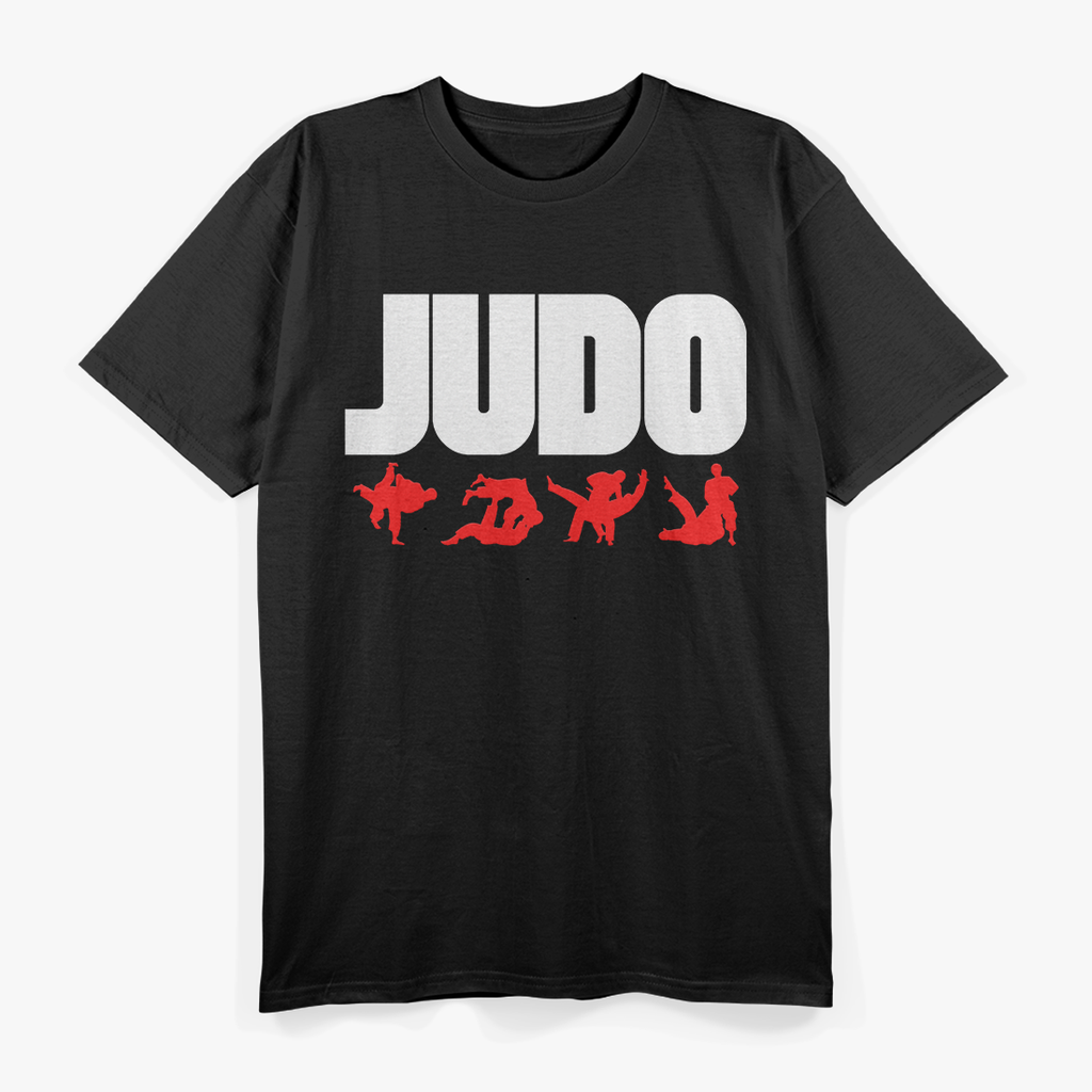 Martial Arts Lover Graphic Judo Sport Retro T-Shirt