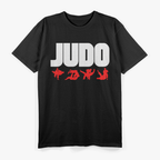 Martial Arts Lover Graphic Judo Sport Retro T-Shirt