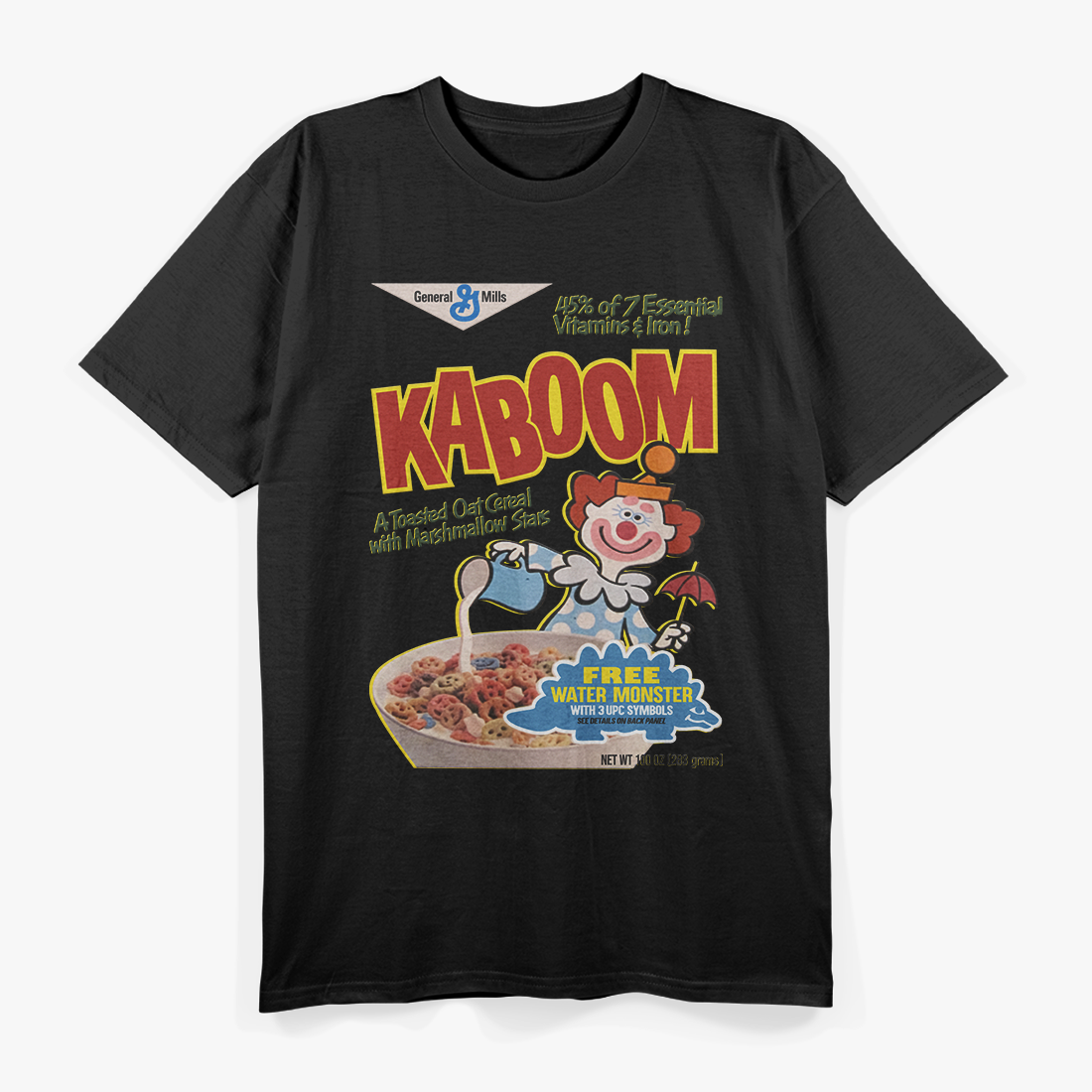 Boom Crunch Cereal – Flavor Explosion T-Shirt