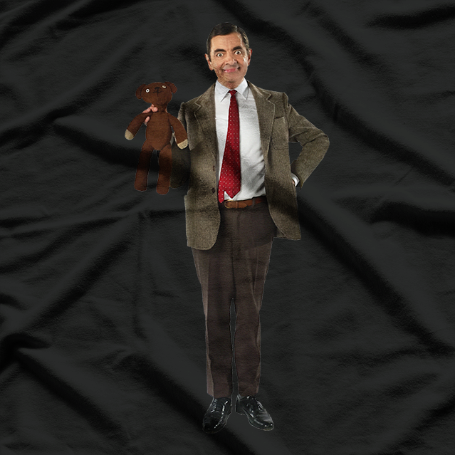 Funny Teddy Bear – Comedy Icon Graphic Retro Humor T-Shirt