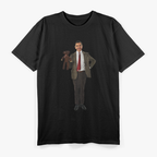 Funny Teddy Bear – Comedy Icon Graphic Retro Humor T-Shirt