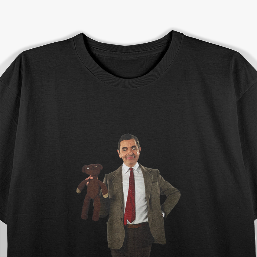 Funny Teddy Bear – Comedy Icon Graphic Retro Humor T-Shirt