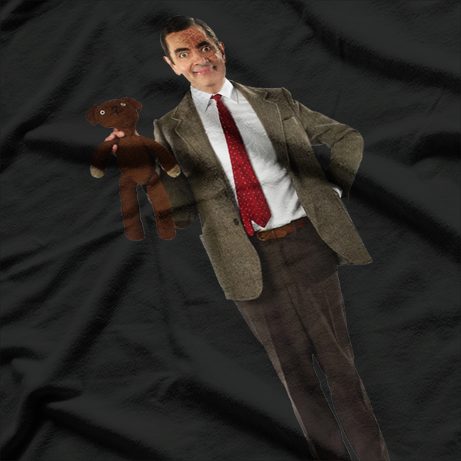 Funny Teddy Bear – Comedy Icon Graphic Retro Humor T-Shirt