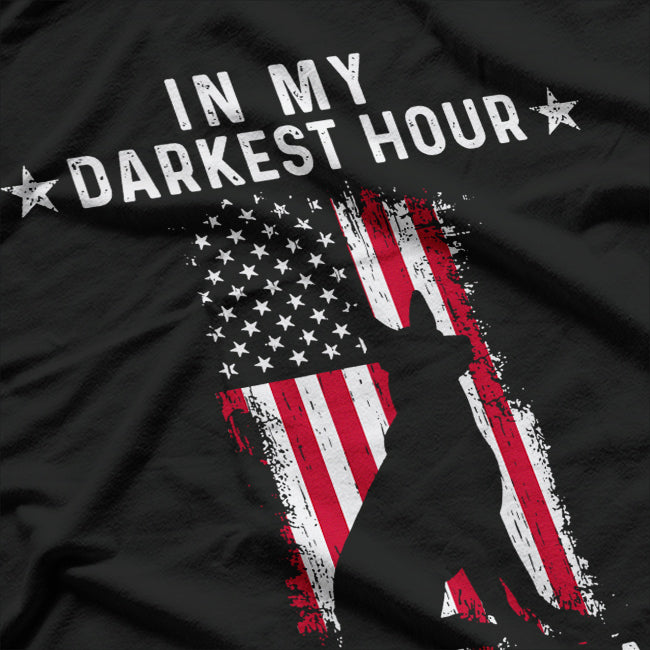 My Darkest Hour, I Found a Paw – Rescue Pet Lover T-Shirt