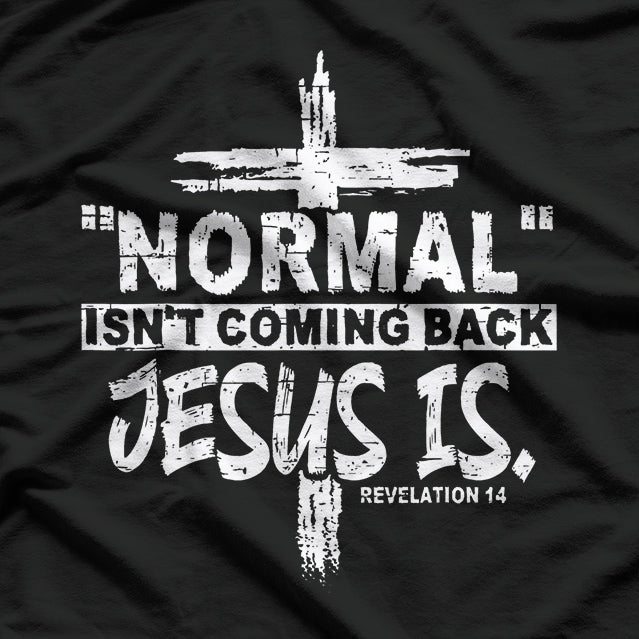 Normal Isn’t Coming Back But Jesus Is Revelation Costume T-Shirt