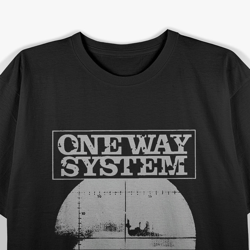 One Way System Punk Rock UK Band Vintage Music T-Shirt