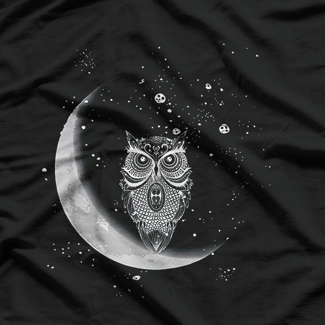 Owls’ Night on the Moon: A Magical Night Sky T-Shirt