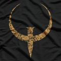 Retro Gamer Graphic – Bronze Arena Inspired Design T-Shirt