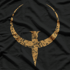 Retro Gamer Graphic – Bronze Arena Inspired Design T-Shirt