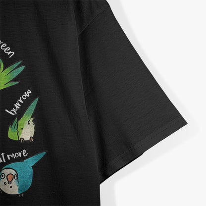 Quaker Parrot Daily To-Do List T-Shirt