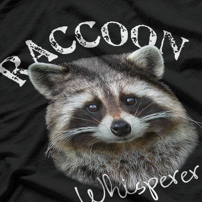 Raccoon Whisperer Cute Trash Panda Lover T-Shirt