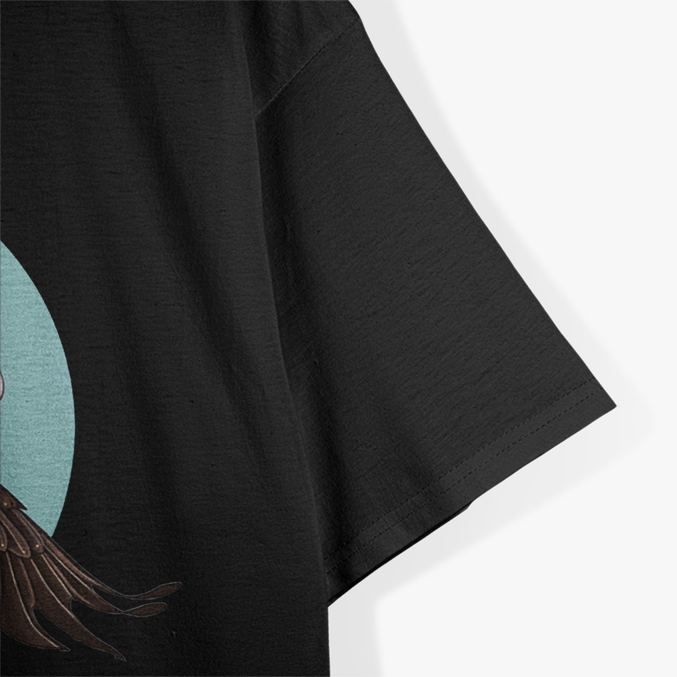 Red-Tailed Black Cockatoo Wildlife Art Bird Lover Graphic T-shirt