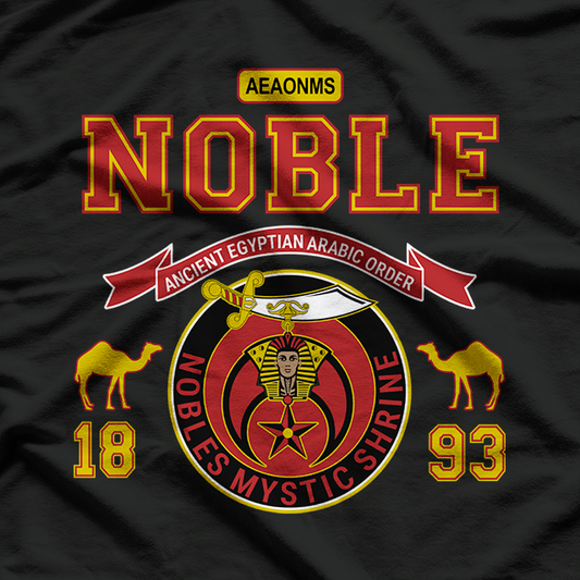 Shriner Noble Order – Masonic Fez Fraternal Heritage 1893 Love T-Shirt