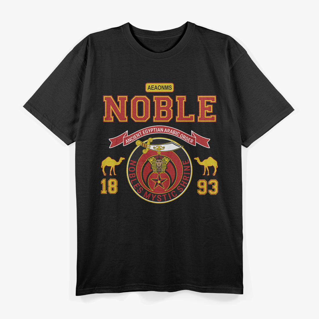Shriner Noble Order – Masonic Fez Fraternal Heritage 1893 Love T-Shirt