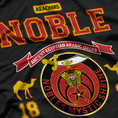 Shriner Noble Order – Masonic Fez Fraternal Heritage 1893 Love T-Shirt