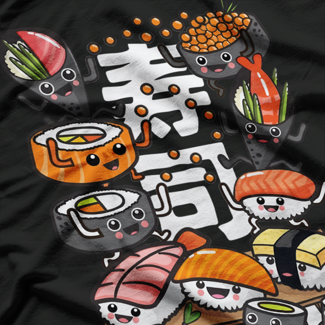 Sushi Lover Humor – Funny Foodie Shirt for Japanese Food Fans T-Shirt