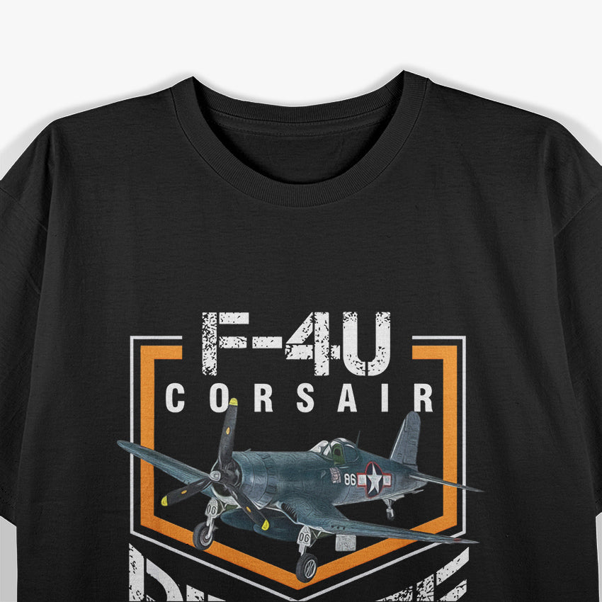 WW2 Warbird F4U Corsair Aviation Enthusiast T-Shirt