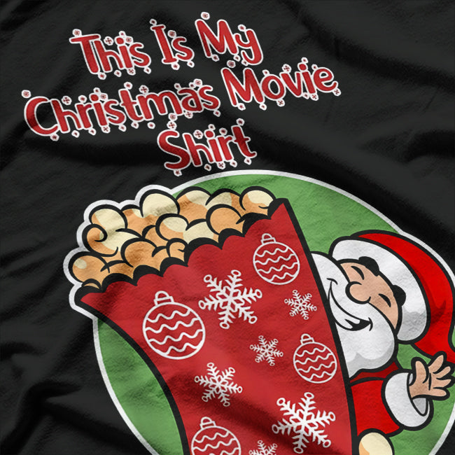 This Is My Christmas Movie Funny Holiday T-Shirt