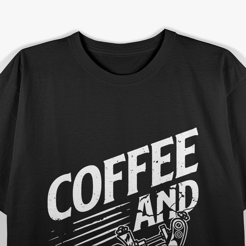 Coffee & Tattoo Lover Tattoos Tattoo Artist T-Shirt