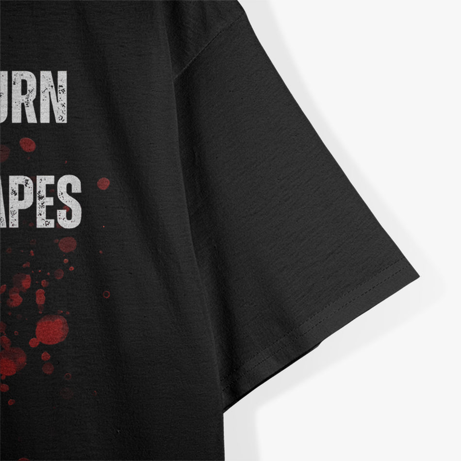 I Have to Return Some Video Tapes Retro Horror T-Shirt