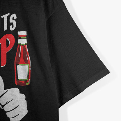 This Guy Puts Ketchup on Mac and Cheese – Funny Ketchup Lovers T-Shirt